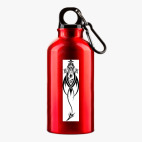 Металлическая бутылка 400 мл UV-DTF