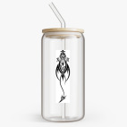 Банка с бамбуковой крышкой