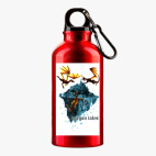 Металлическая бутылка 400 мл UV-DTF