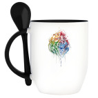 Кружка с ложкой