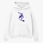 Толстовка худи оверсайз