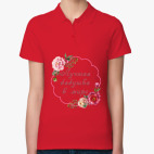 Женская рубашка поло