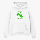 Толстовка худи оверсайз