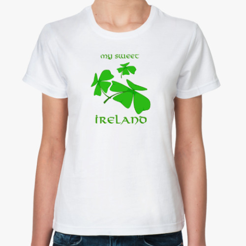 Классическая футболка my sweet Ireland