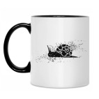 Кружка двухцветная