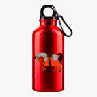 Металлическая бутылка 400 мл UV-DTF