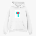 Толстовка худи оверсайз