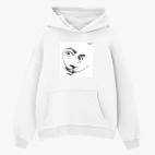 Толстовка худи оверсайз