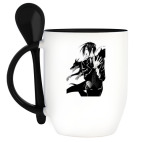 Кружка с ложкой