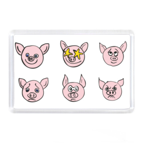 Магнит Символ года Свиньи