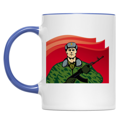 Кружка с принтом 23 февраля