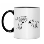 Кружка двухцветная