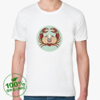 Мужская футболка органик