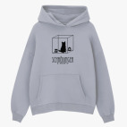 Толстовка худи оверсайз