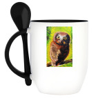 Кружка с ложкой