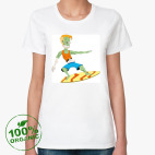 Женская футболка органик