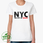 Женская футболка органик