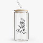 Банка с бамбуковой крышкой