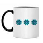 Кружка двухцветная