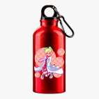 Металлическая бутылка 400 мл UV-DTF