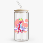 Банка с бамбуковой крышкой