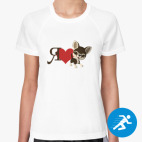 Женская спортивная футболка