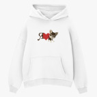 Толстовка худи оверсайз