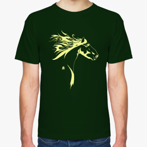 Футболка с принтом 'BR Horse'