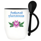 Кружка с ложкой