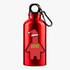 Металлическая бутылка 400 мл UV-DTF