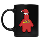 Кружка цветная UV-DTF