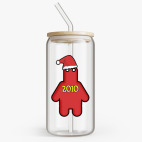 Банка с бамбуковой крышкой