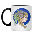 Кружка двухцветная