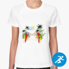 Женская спортивная футболка