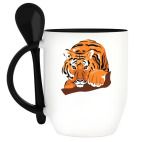 Кружка с ложкой