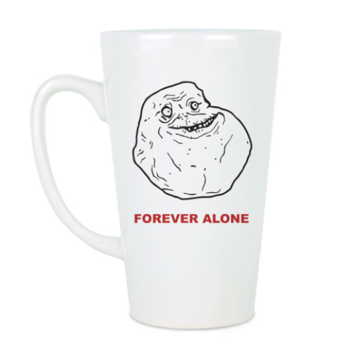 Чашка Латте Forever alone