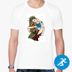 Мужская спортивная футболка