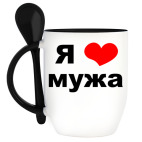 Кружка с ложкой