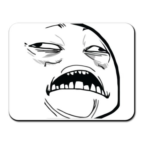 Коврик для мыши с принтом арарарап