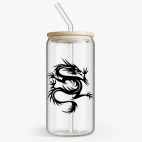 Банка с бамбуковой крышкой