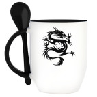 Кружка с ложкой