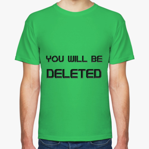 Футболка You will be DELETED Doctor Who