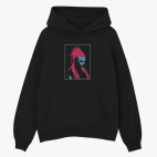 Толстовка худи оверсайз