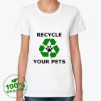 Женская футболка органик