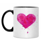 Кружка двухцветная