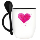 Кружка с ложкой