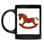 Кружка цветная UV-DTF