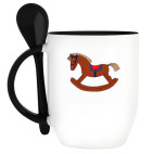 Кружка с ложкой