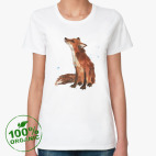 Женская футболка органик