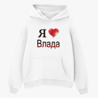 Толстовка худи оверсайз